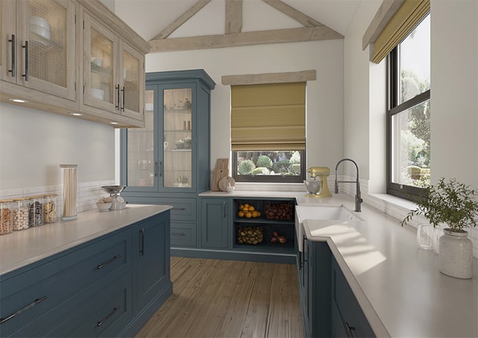 Carina, Ochre - Twist&Fit Roman Blind - Image 7